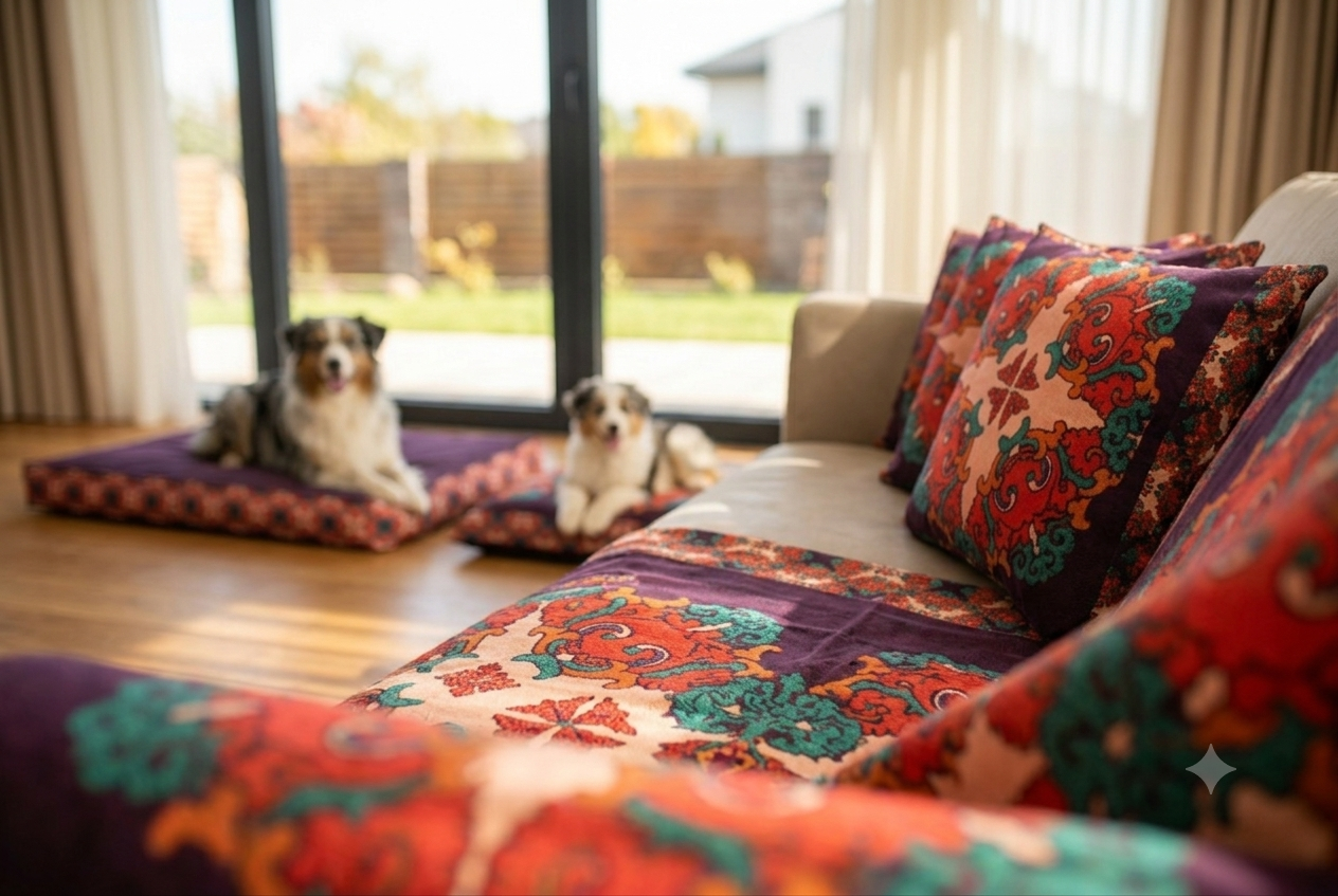 Decorative Blanket Bohemian Circus